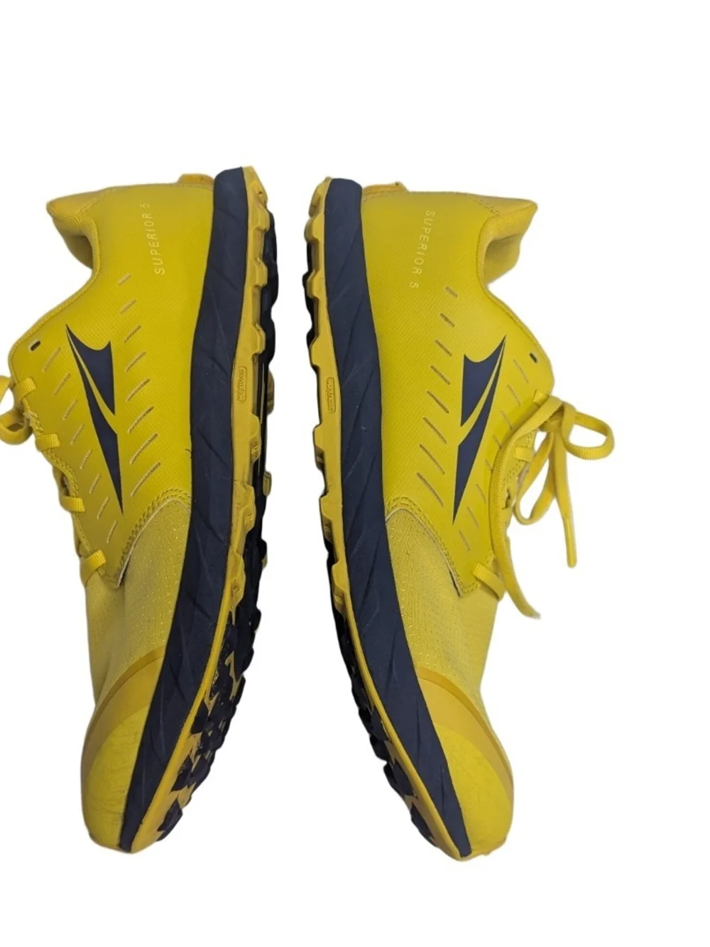 Altra Mens Superior 5 Yellow Trail Running Shoes Sneakers Stone Guard Size 12.5 - Picture 6 of 10